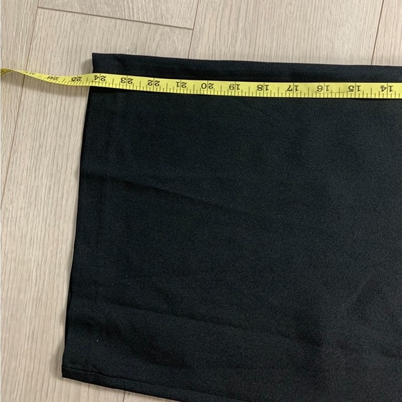 Zara Black Lace Trim Wide Leg Crop Jumpsuit - Picture 13 of 16